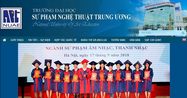 Trường Đại học Sư phạm Nghệ thuật Trung ương hình ảnh 1