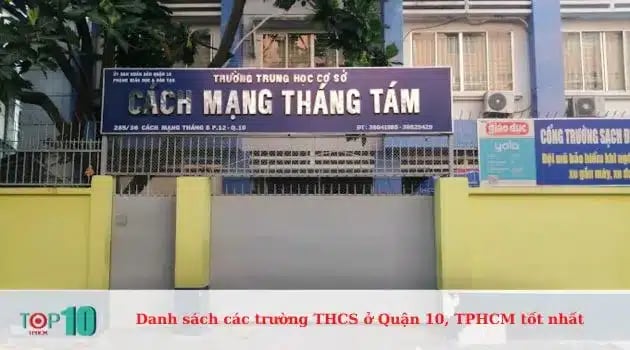 Trường Trung học cơ sở Cách Mạng Tháng Tám