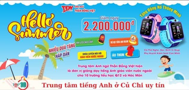 Trung tâm Anh ngữ Thần Đồng Việt