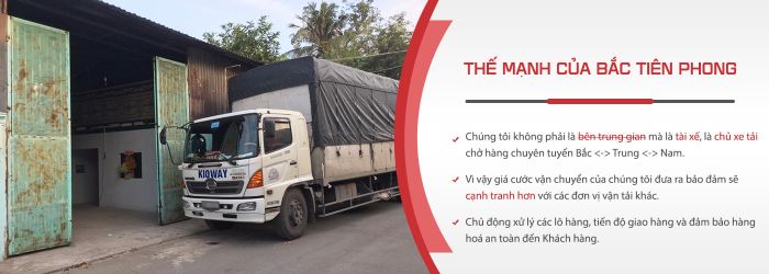 nhà xe vận chuyển hàng ghép từ Sài Gòn