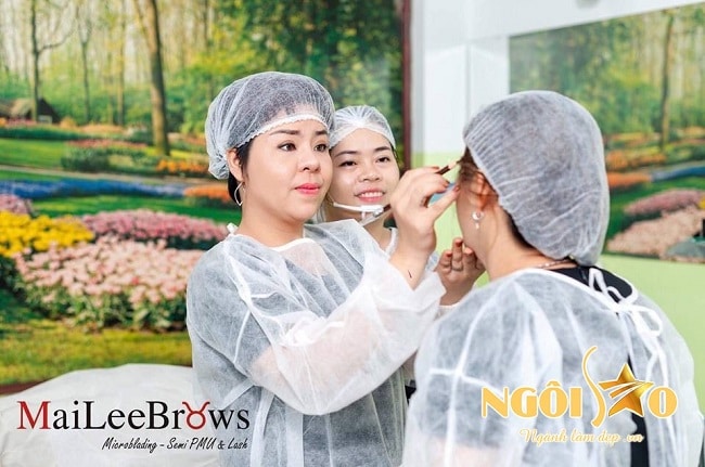 Maileebrows là một trong Top 10 trường dạy điêu khắc lông mày, chân mày hàng đầu tại TP.HCM.