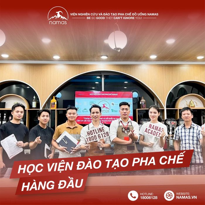 Hình ảnh 1 của Viện Nghiên Cứu Và Đào Tạo Pha Chế Đồ Uống NAMAS