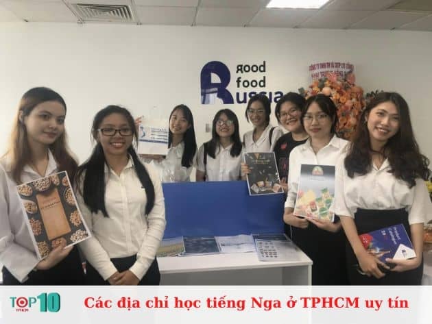 Các trung tâm học tiếng Nga uy tín tại TP.HCM