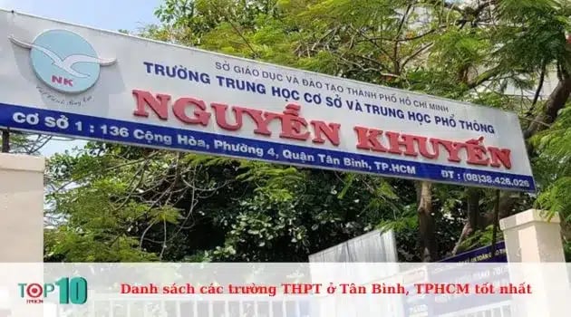 Trường THCS và THPT Nguyễn Khuyến