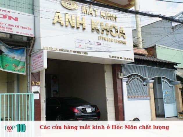 Danh sách các cửa hàng mắt kính chất lượng tại Hóc Môn