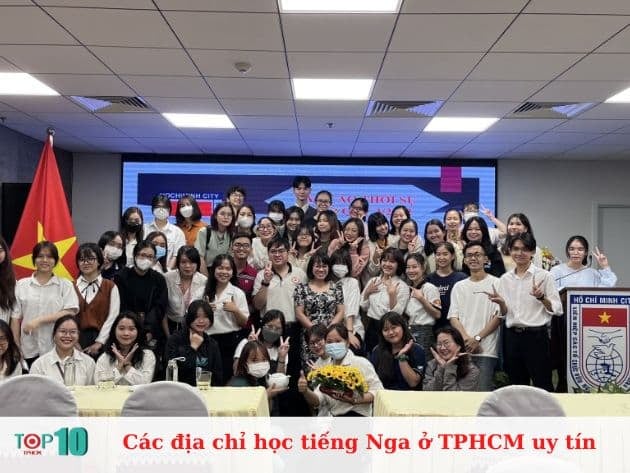 Các cơ sở học tiếng Nga uy tín tại TPHCM