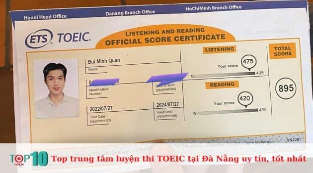 Ms. LY Toeic Danang