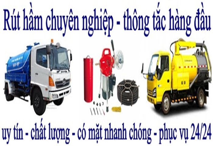 Dịch vụ thông tắc cống tại quận Từ Liêm