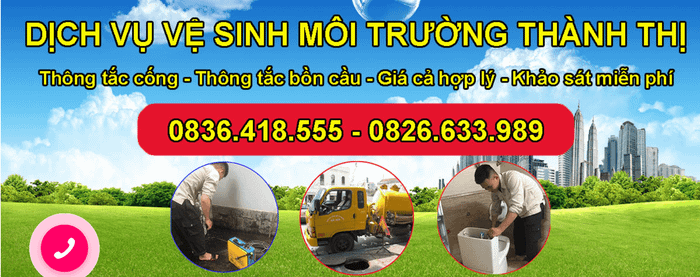 dịch vụ thông tắc cống tại quận Đống Đa