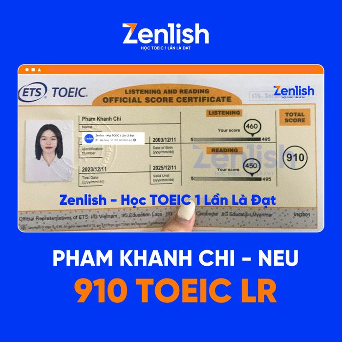 Zenlish - Học TOEIC Trong Một Lần Học - Ảnh 1