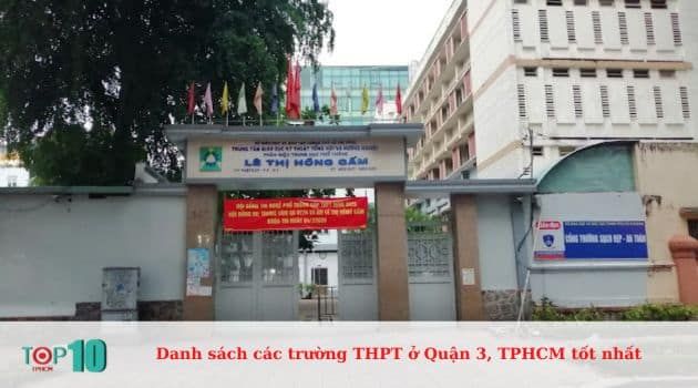 Trường THPT Lê Thị Hồng Gấm