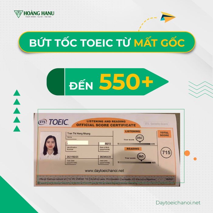 Hình ảnh TOEIC HÀ NỘI 1