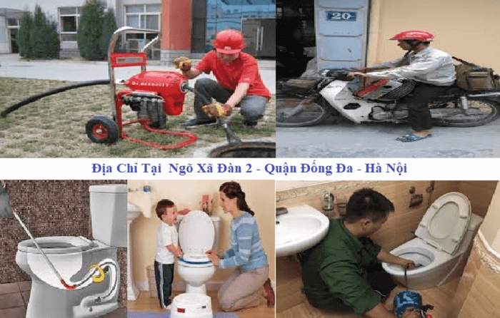 dịch vụ thông tắc cống tại quận Đống Đa