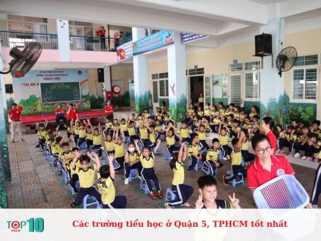 Danh sách các trường tiểu học hàng đầu tại Quận 5, TPHCM