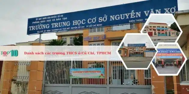 Danh sách các trường THCS nổi bật ở huyện Củ Chi, TPHCM