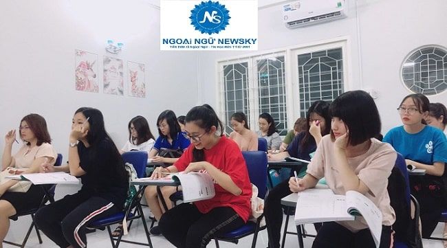 Lớp học tiếng Anh tại Newsky