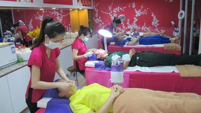 spa chăm sóc da nổi bật tại Hà Nội