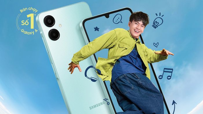 Galaxy A06 sở hữu thiết kế cuốn hút