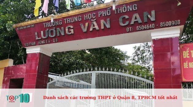 Trường THPT Lương Văn Can