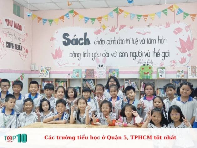 Các trường tiểu học hàng đầu tại Quận 5, TP.HCM