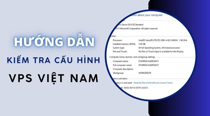 Cách kiểm tra cấu hình VPS khi mua