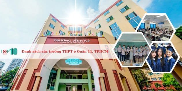 Các trường trung học phổ thông tại Quận 11