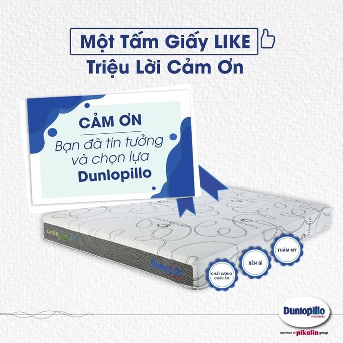 Dunlopillo - Đệm đẳng cấp