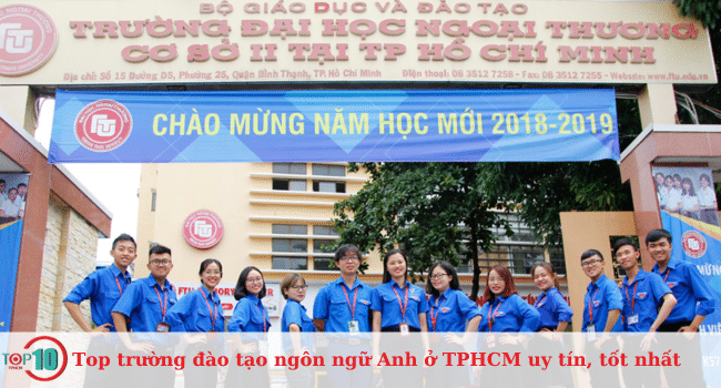 Danh sách các trường đào tạo tiếng Anh hàng đầu tại TP.HCM