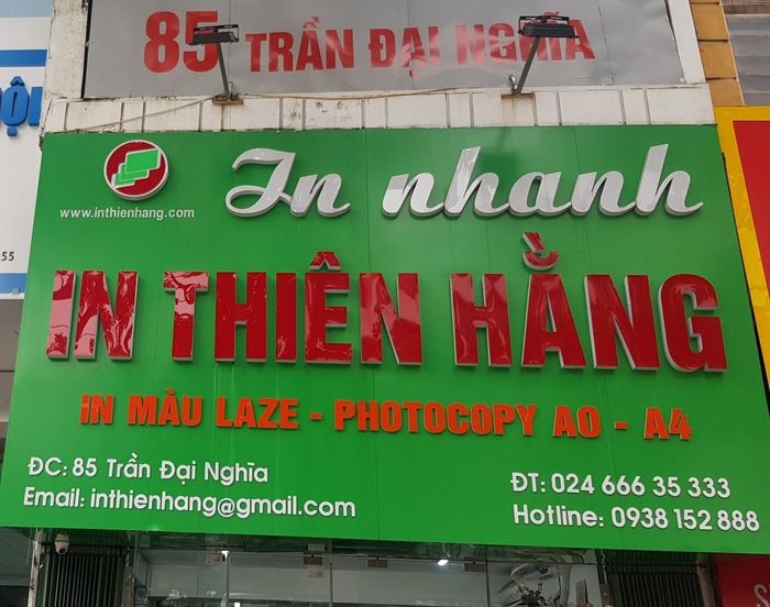 Hình ảnh Xưởng in Thiên Hằng 2