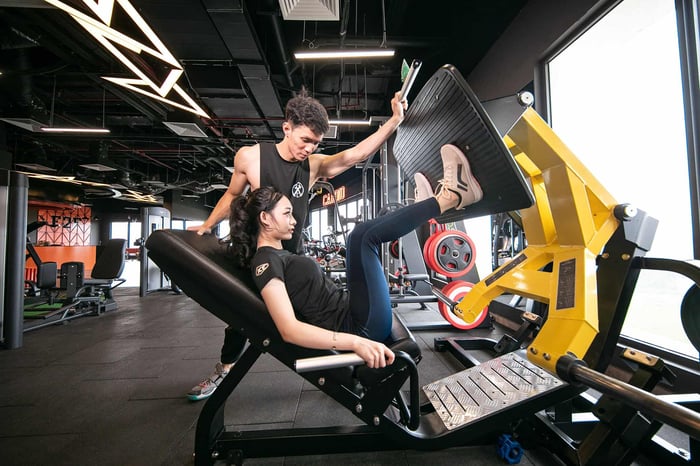 phòng gym tại Đống Đa