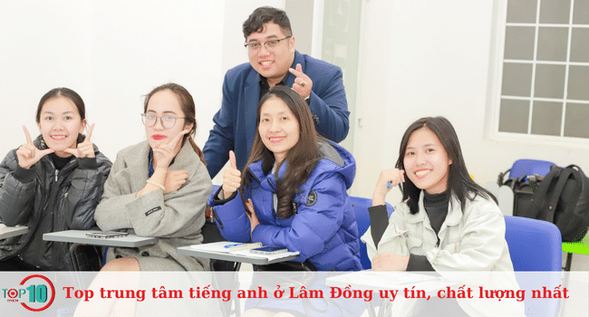 Danh sách các trung tâm tiếng Anh uy tín và chất lượng tại Lâm Đồng