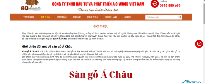 sàn gỗ Tân Phú giá ưu đãi