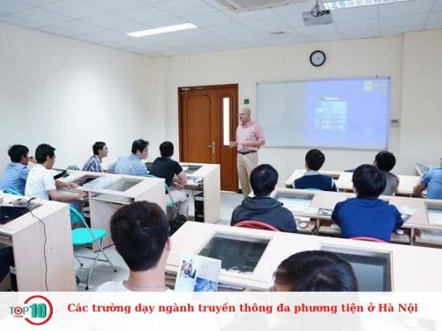 Danh sách các trường đào tạo ngành truyền thông đa phương tiện tại Hà Nội