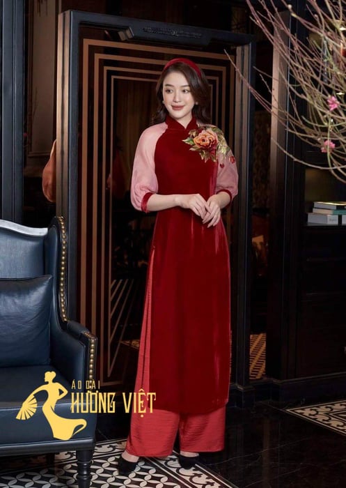 Hình ảnh áo dài Hương Việt 1