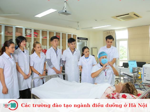 Danh sách các trường đào tạo ngành điều dưỡng tại Hà Nội