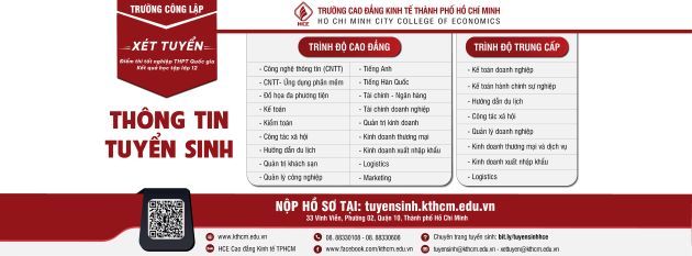 Thông tin chi tiết về Trường Cao đẳng Kinh tế TPHCM