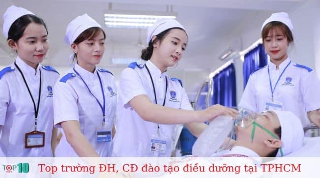 Danh sách các trường Đại học và Cao đẳng đào tạo ngành điều dưỡng ở TPHCM