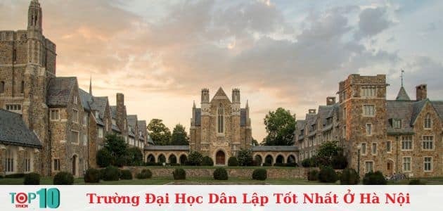 Danh Sách Các Trường Đại Học Dân Lập Hàng Đầu Tại Hà Nội