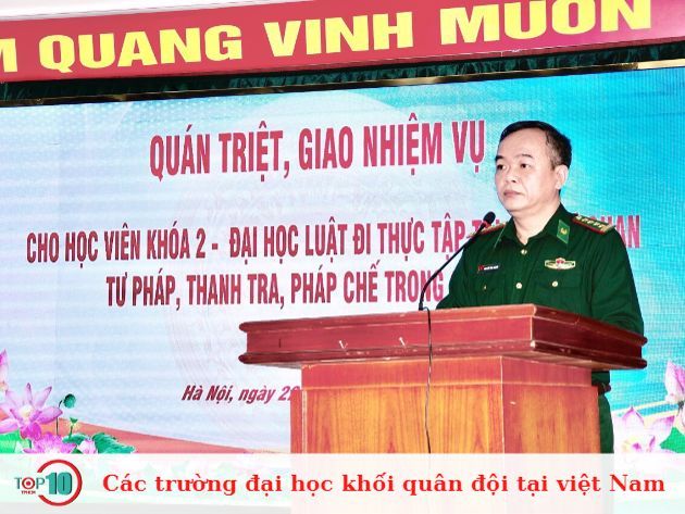 Các trường đại học khối quân đội tại Việt Nam