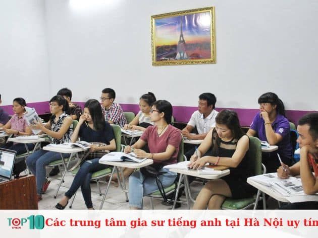 Các trung tâm gia sư tiếng Anh uy tín tại Hà Nội