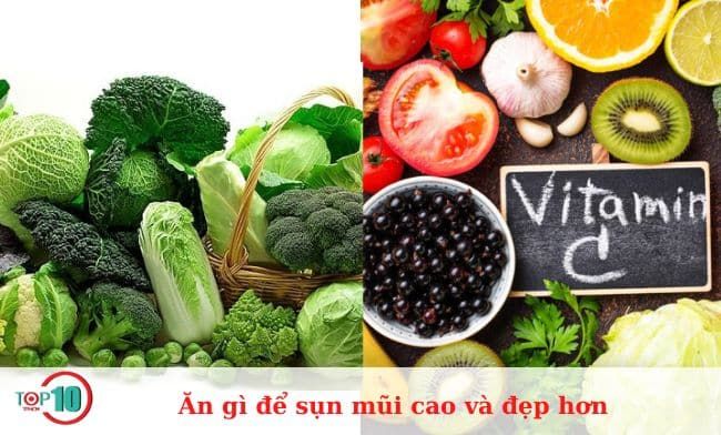 Ăn gì để sụn mũi cao và đẹp hơn