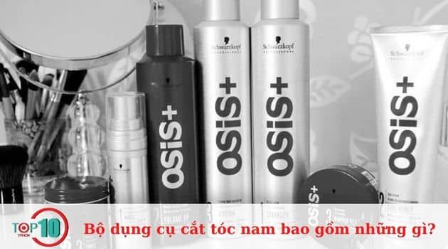 Keo xịt tóc, sáp và wax vuốt tóc