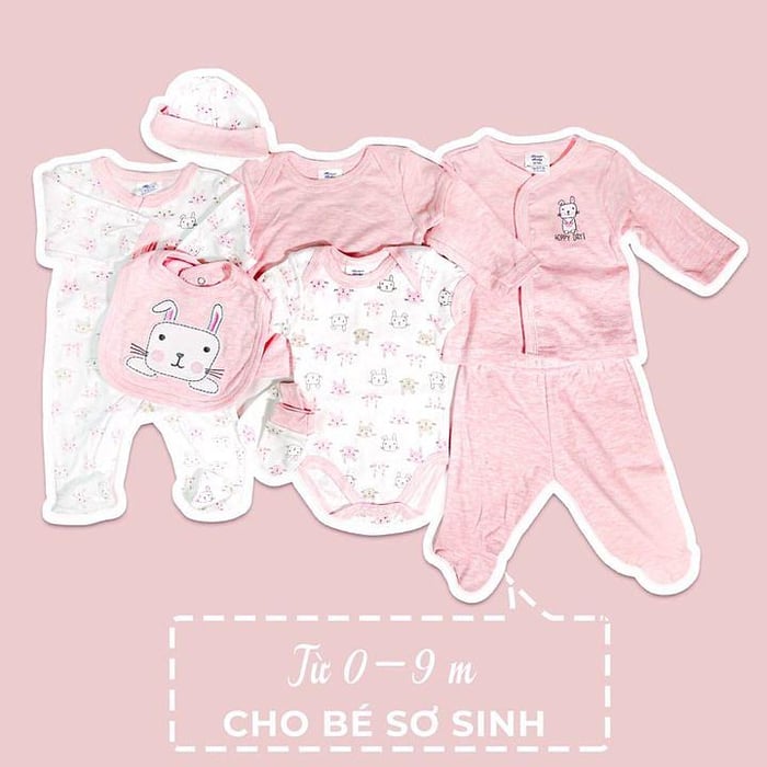 Hình ảnh Đồ Sơ Sinh Ếch Cốm - Hệ Thống Mẹ Bé 2