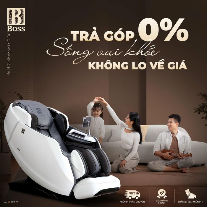 Hình ảnh ghế massage Boss 1