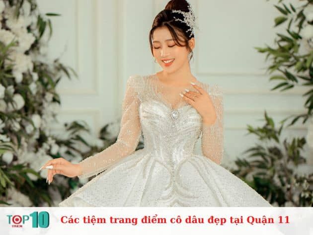 Danh sách các tiệm trang điểm cô dâu uy tín và đẹp nhất tại Quận 11