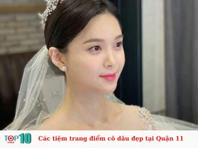 Danh sách các tiệm trang điểm cô dâu uy tín và đẹp nhất tại Quận 11