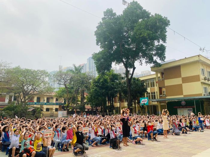 Một góc hình ảnh tại Trường Tiểu học Trung Văn - Nơi học sinh được phát triển toàn diện.