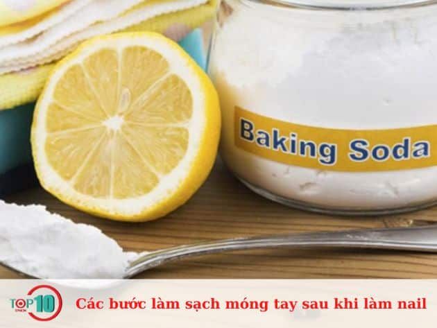 Hướng dẫn làm sạch móng tay sau khi làm nail