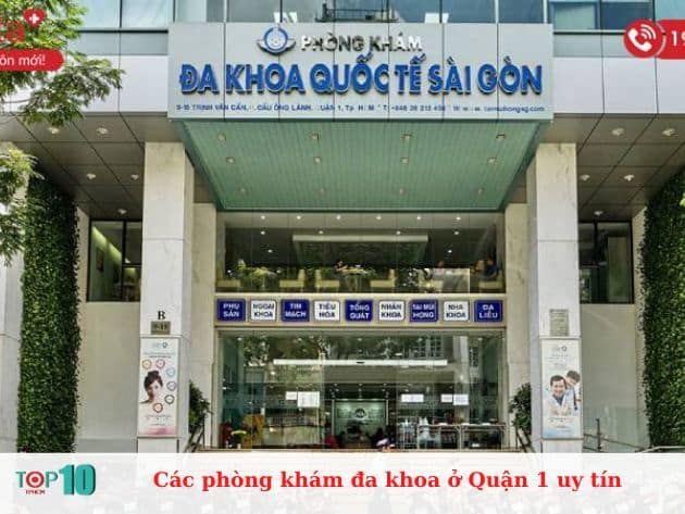 Danh sách các phòng khám đa khoa uy tín tại Quận 1