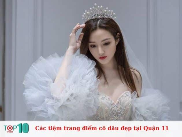 Danh sách các tiệm trang điểm cô dâu đẹp và uy tín nhất tại Quận 11